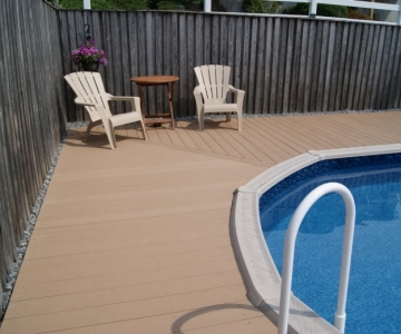 Above Ground Pool Deck