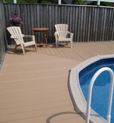 Above Ground Pool Deck